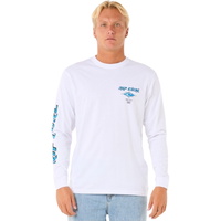 Herre Fade Out Icon Langærmet T-shirt